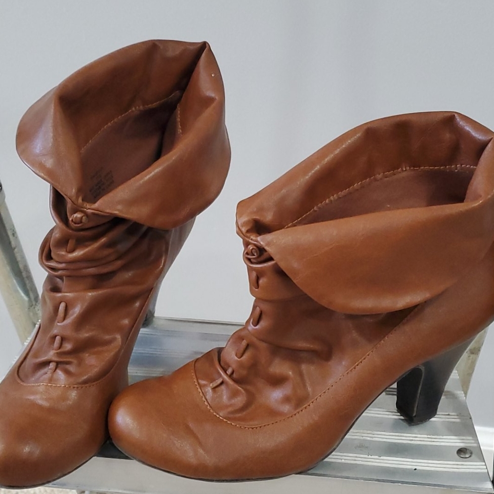 Leatherette Booties